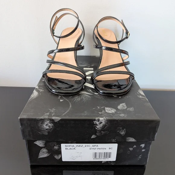 Sofia In Black Patent - Picture 8 of 8